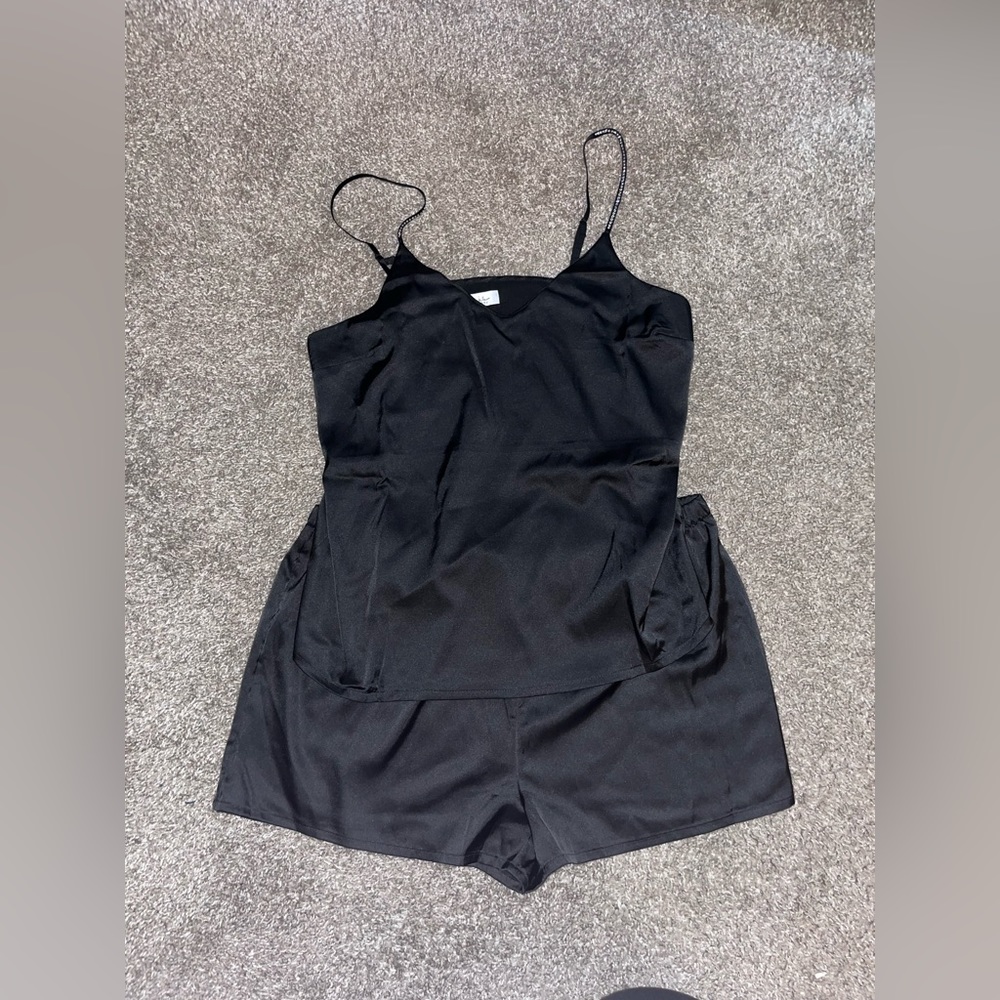 Nicole Miller Silk Pajama Set